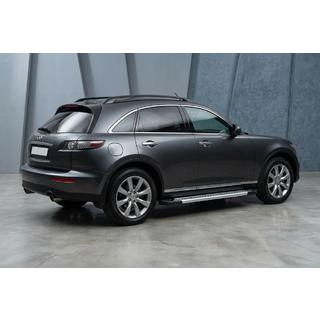 Marchepieds Latéraux Vision New Grey (2 pcs, Aluminium) Infiniti FX 2003-2008 photo 1