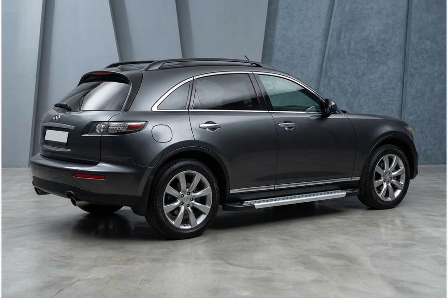Infiniti FX 2003-2008 Marchepieds Latéraux Vision New Grey (2 pcs, Aluminium) Image