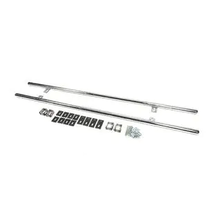 Tubes lateraux 42 mm (2 pcs, inox) photo 2