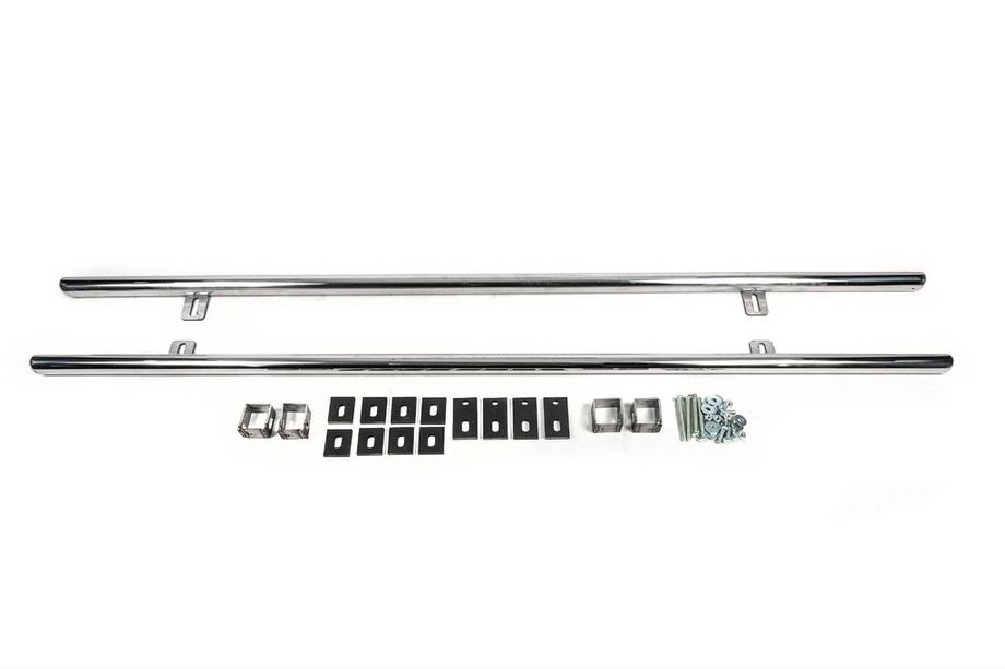 BMW X3 E83 2003-2010 Tubes lateraux 42 mm (2 pcs, inox) Photo 1