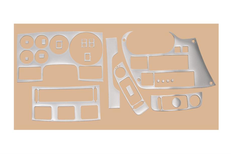 DAF 95XF 1997-2002 Habillages de tableau de bord (aspect aluminium) Photo 1