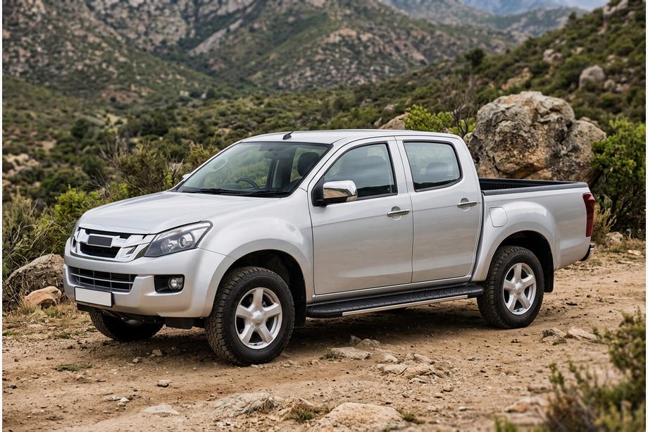 Isuzu D-Max 2011-2019 Marchepieds Latéraux Bosphore Grey (2 pcs, Aluminium) Image