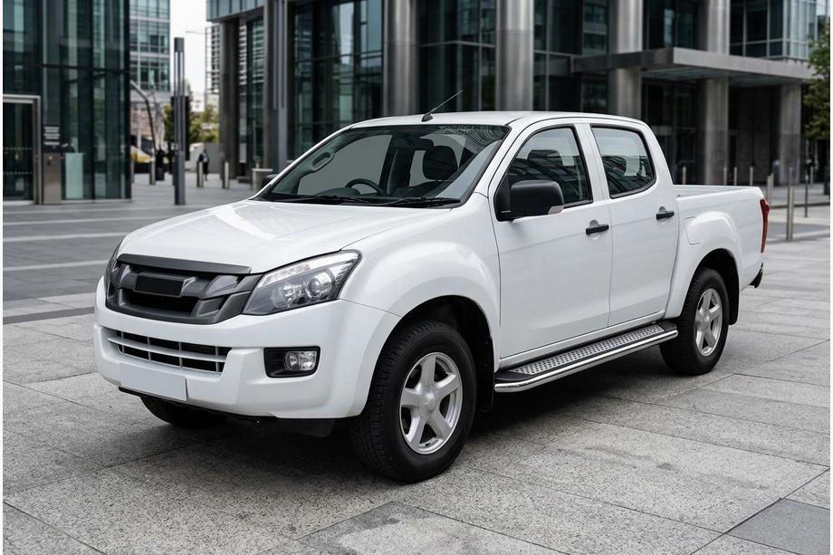 Isuzu D-Max 2011-2019 Marchepieds Latéraux Maydos V2 (2 pcs, Aluminium) Image