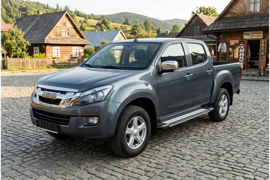 Isuzu D-Max 2011-2019 Marchepieds Latéraux Rainbow (2 pcs, Aluminium) Image