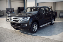Isuzu D-Max 2011-2019 Marchepieds Latéraux Mevsim Grey (2 pcs, Aluminium) photo 1