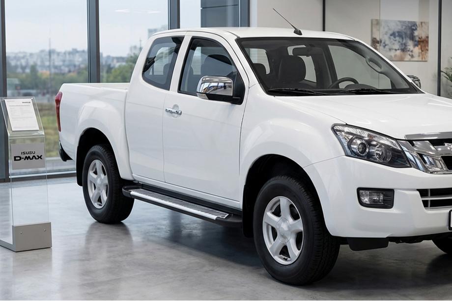 Isuzu D-Max 2011-2019 Marchepieds Latéraux Line (2 pcs, Aluminium) Image