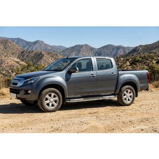 Marchepieds Latéraux Tayga V2 (2 pcs, Aluminium) Isuzu D-Max 2011-2019 photo 1