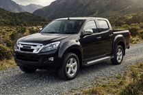 Isuzu D-Max 2011-2019 Marchepieds Latéraux Vision New Black (2 pcs, Aluminium) photo 1