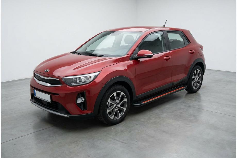 Kia Stonic 2017- Marchepieds Latéraux Maya Red (2 pcs, Aluminium) Image
