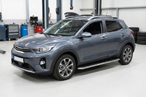 Kia Stonic 2017- Marchepieds Latéraux Maydos V1 (2 pcs, Aluminium) photo 1