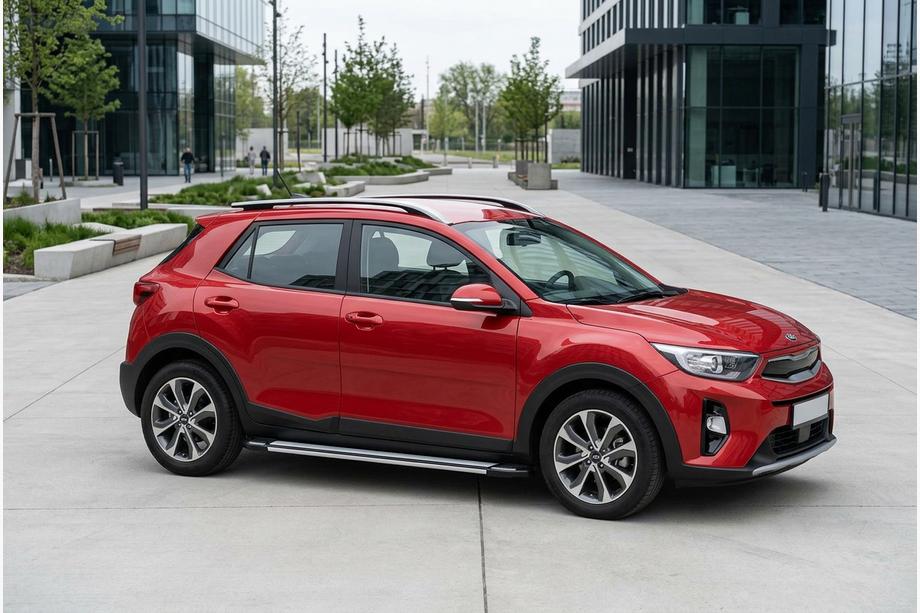 Kia Stonic 2017- Marchepieds Latéraux Rainbow (2 pcs, Aluminium) Image