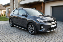 Kia Stonic 2017- Marchepieds Latéraux BlackLine (2 pcs, Aluminium) photo 1