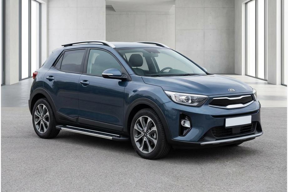 Kia Stonic 2017- Marchepieds Latéraux RedLine (2 pcs, Aluminium) Image