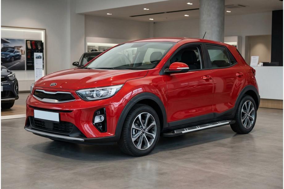 Kia Stonic 2017- Marchepieds Latéraux Sunrise (2 pcs, Aluminium) Image