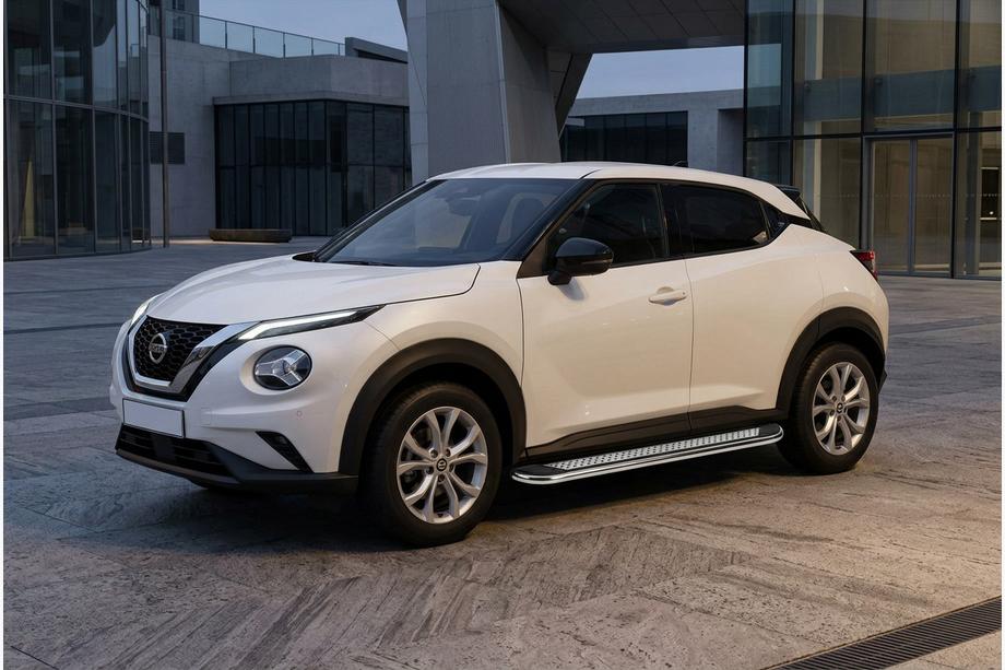 Nissan Juke 2020- Marchepieds Latéraux Maydos V2 (2 pcs, Aluminium) Image