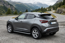 Nissan Juke 2020- Marchepieds Latéraux Tayga Grey (2 pcs, Aluminium) photo 1