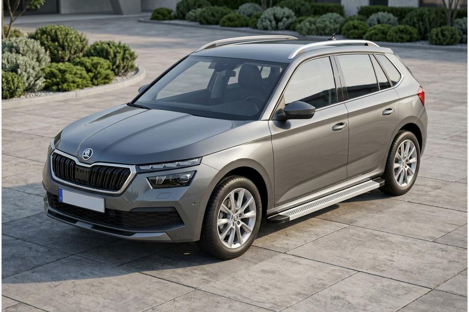 Skoda Kamiq 2019- Marchepieds Latéraux Maya V2 (2 pcs, Aluminium) Image