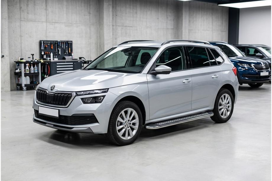 Skoda Kamiq 2019- Marchepieds Latéraux Maydos V2 (2 pcs, Aluminium) Image