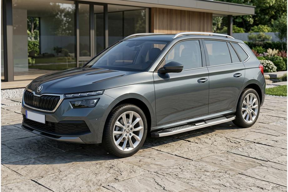 Skoda Kamiq 2019- Marchepieds Latéraux Mevsim Grey (2 pcs, Aluminium) Image