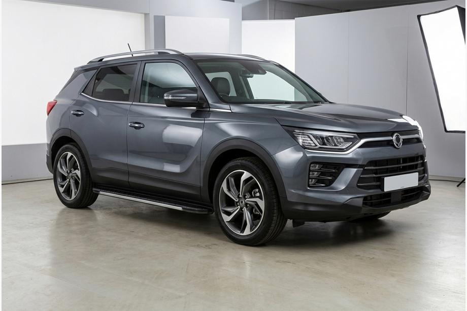 SsangYong Korando 2019- Marchepieds Latéraux Bosphore Grey (2 pcs, Aluminium) Image