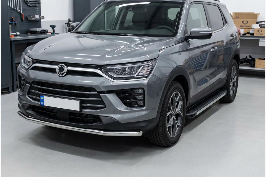 SsangYong Korando 2019- Marchepieds Latéraux Maya V1 (2 pcs, Aluminium) Image