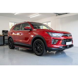 Marchepieds Latéraux Maya Red (2 pcs, Aluminium) SsangYong Korando 2019- photo 1