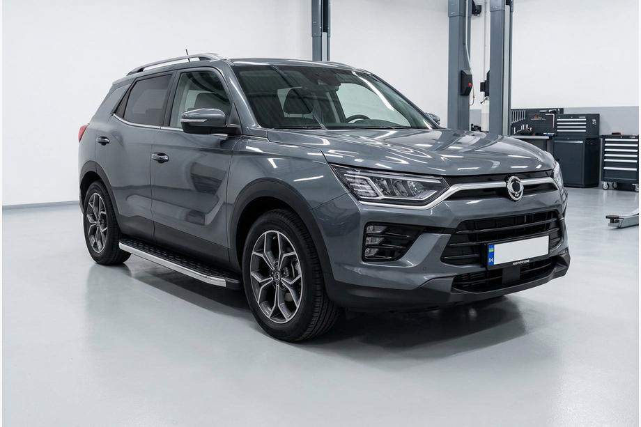 SsangYong Korando 2019- Marchepieds Latéraux BlackLine (2 pcs, Aluminium) Image
