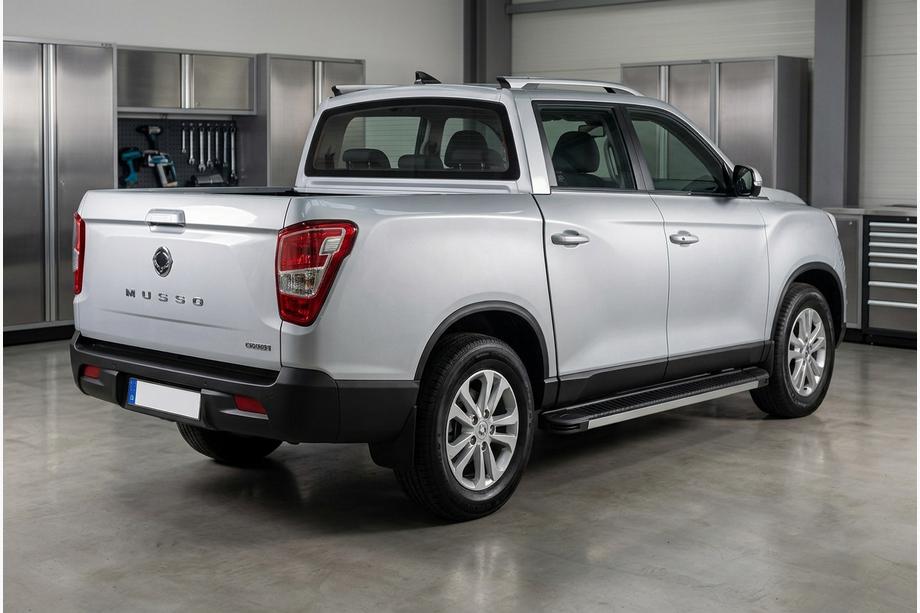 SsangYong Musso II 2018– Marchepieds Latéraux Maya V1 (2 pcs, Aluminium) Image