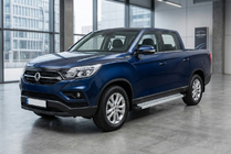 SsangYong Musso II 2018– Marchepieds Latéraux Maya V2 (2 pcs, Aluminium) photo 1