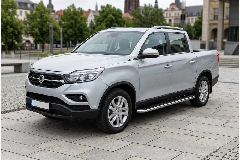 SsangYong Musso II 2018– Marchepieds Latéraux Maydos V1 (2 pcs, Aluminium) Image