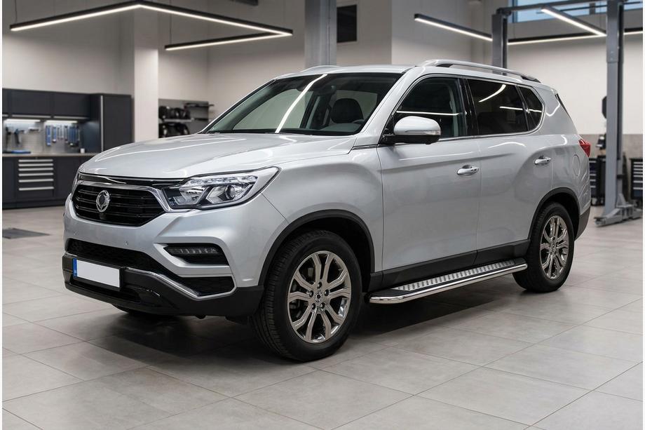 SsangYong Rexton II 2017- Marchepieds Latéraux Maydos V2 (2 pcs, Aluminium) Image