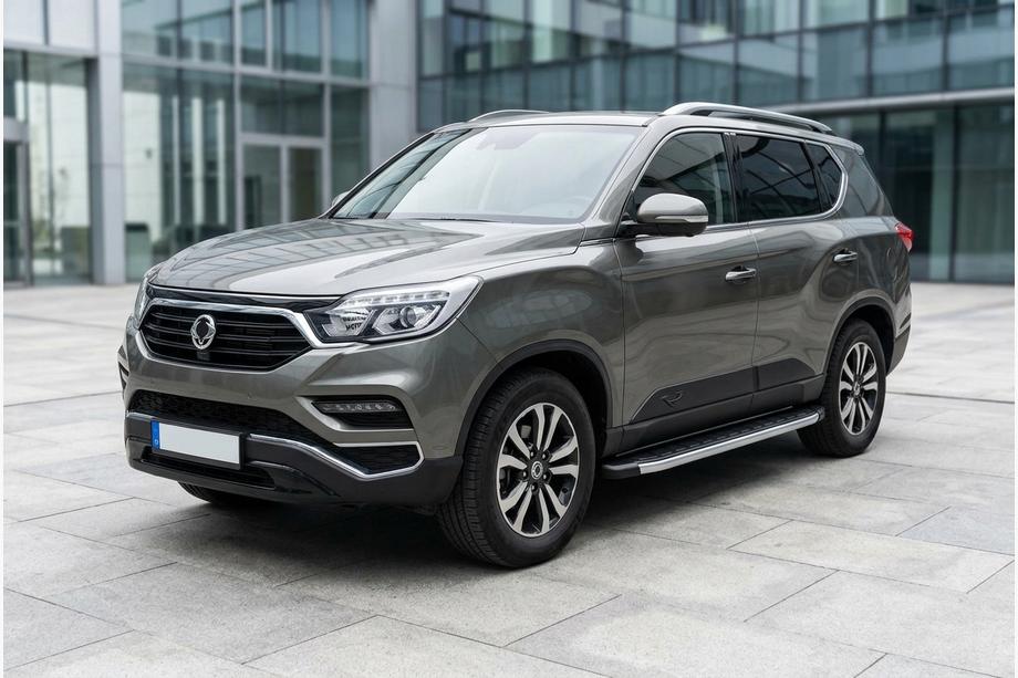 SsangYong Rexton II 2017- Marchepieds Latéraux Fullmond (2 pcs, Aluminium) Image