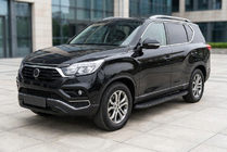 SsangYong Rexton II 2017- Marchepieds Latéraux Tayga Black (2 pcs, Aluminium) photo 1