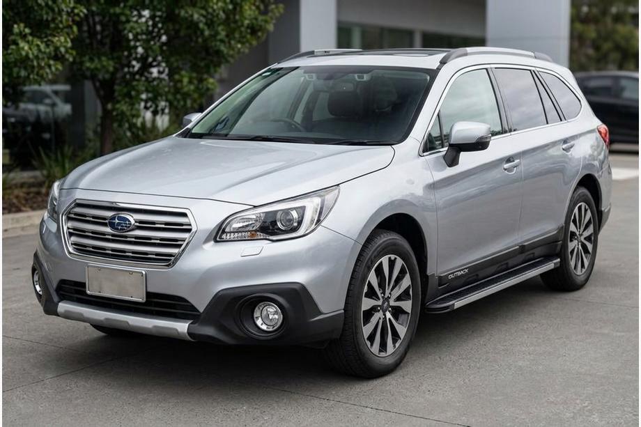 Subaru Outback 2014-2019 Marchepieds Latéraux Maya V1 (2 pcs, Aluminium) Image