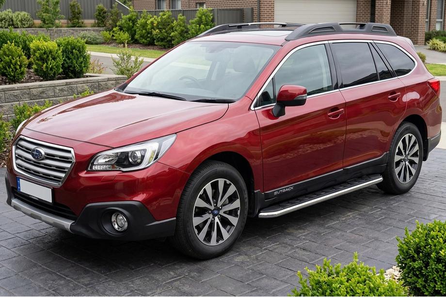 Subaru Outback 2014-2019 Marchepieds Latéraux Maydos V1 (2 pcs, Aluminium) Image