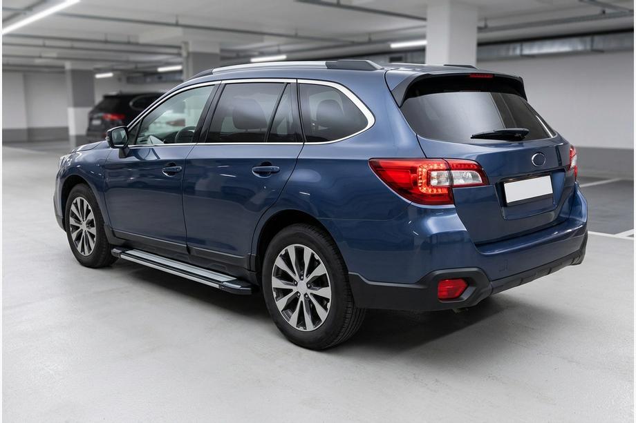 Subaru Outback 2014-2019 Marchepieds Latéraux Rainbow (2 pcs, Aluminium) Image