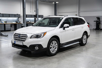 Subaru Outback 2014-2019 Marchepieds latéraux Allmond Grey (2 pcs, aluminium) photo 1