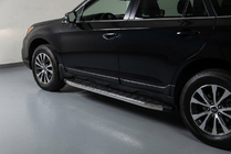 Subaru Outback 2014-2019 Marchepieds Latéraux BlackLine (2 pcs, Aluminium) photo 1