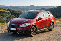 Suzuki SX4 S-Cross 2013-2016 Marchepieds Latéraux Maya Red (2 pcs, Aluminium) photo 1