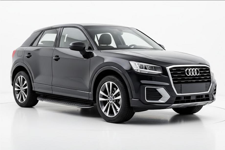 Audi Q2 2016- Marchepieds Latéraux Bosphore Black (2 pcs, Aluminium) Image