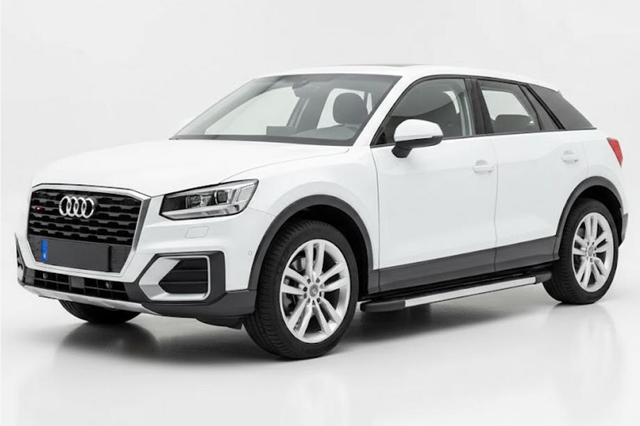 Audi Q2 2016- Marchepieds Latéraux Duru (2 pcs, Aluminium) Image