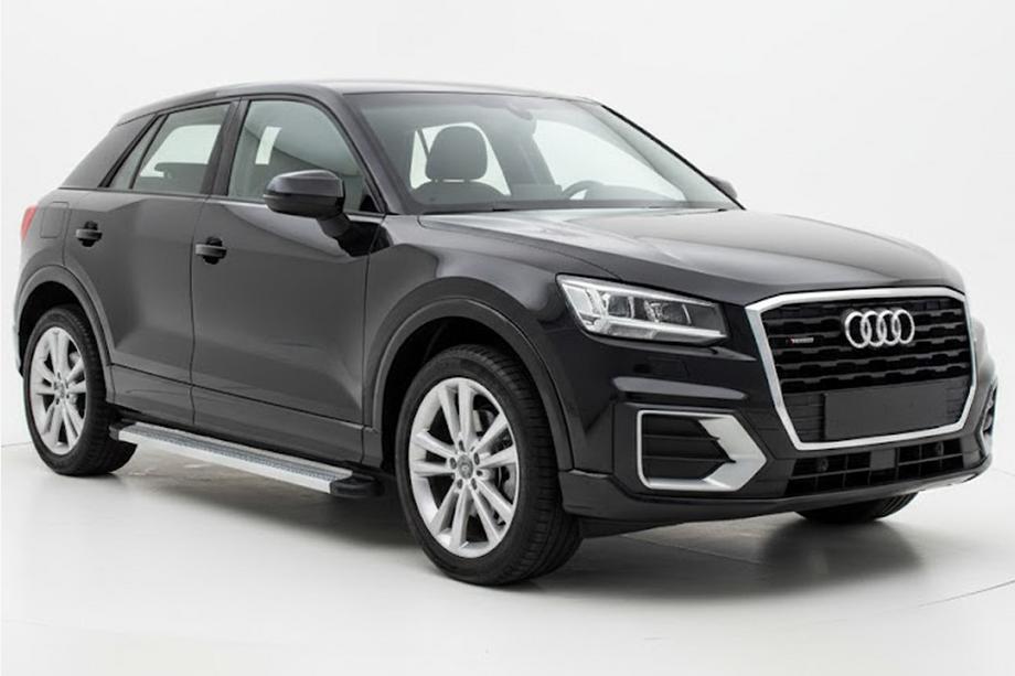 Audi Q2 2016- Marchepieds Latéraux Maya V2 (2 pcs, Aluminium) Image