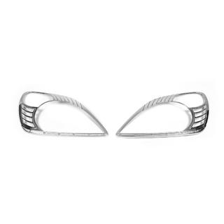 Couvre-phares Chromés (2 pcs, Plastique) Honda CRV 1996-2001 photo 3