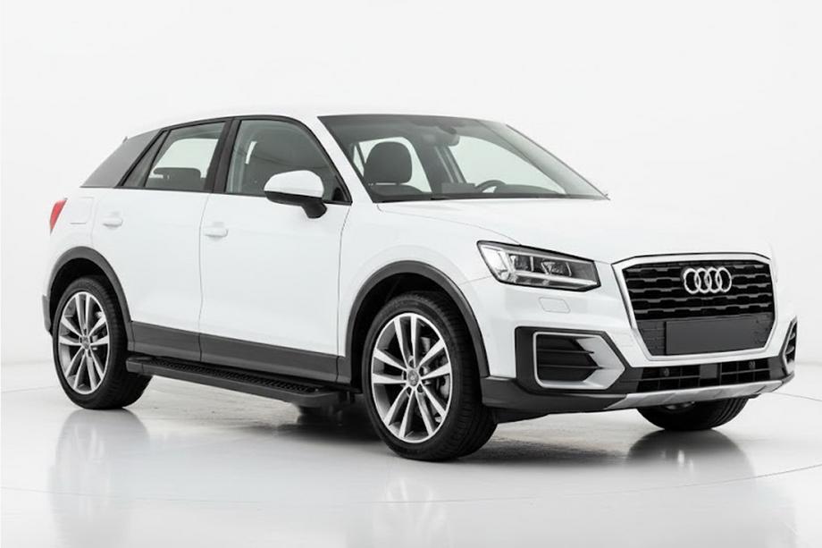 Audi Q2 2016- Marchepieds Latéraux Allmond Black (2 pcs, Aluminium) Image