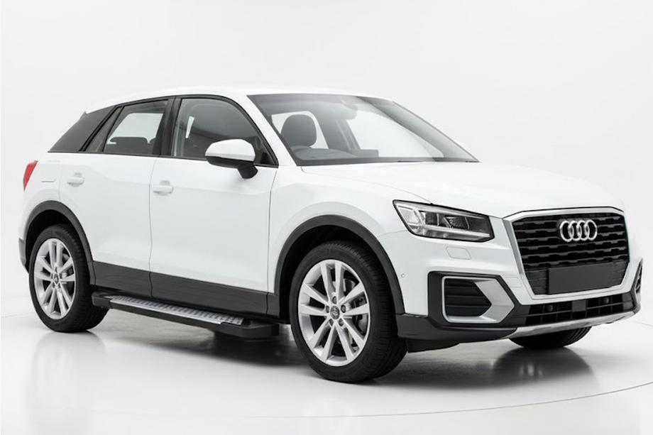 Audi Q2 2016- Marchepieds latéraux Allmond Grey (2 pcs, aluminium) Image