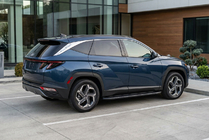 Hyundai Tucson NX4 2021- Marchepieds Latéraux Bosphore Black (2 pcs, Aluminium) photo 1