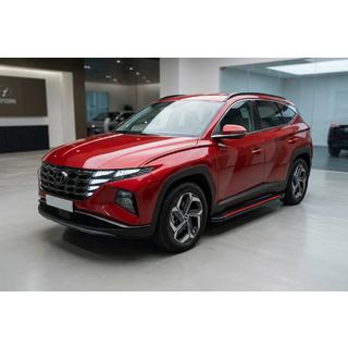 Marchepieds Latéraux Maya Red (2 pcs, Aluminium) Hyundai Tucson NX4 2021- photo 1