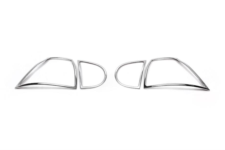Volkswagen Golf 5 2003-2009 Caches chromés pour feux arrière (2 pcs, plastique) Image