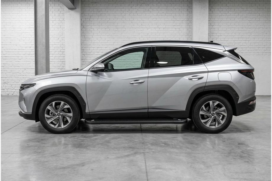 Hyundai Tucson NX4 2021- Marchepieds Latéraux Allmond Black (2 pcs, Aluminium) Photo 1