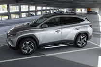 Hyundai Tucson NX4 2021- Marchepieds Latéraux RedLine (2 pcs, Aluminium) photo 1